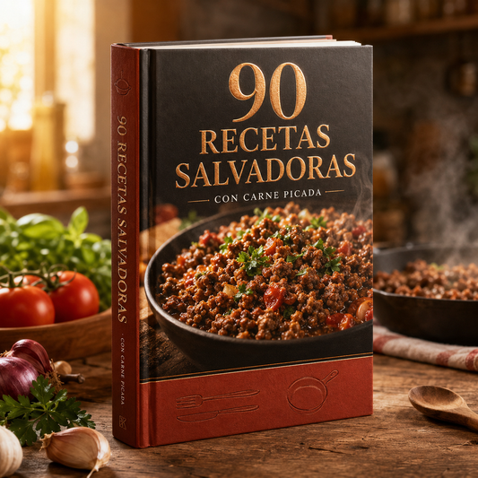 90 Recetas Salvadoras con Carne Picada